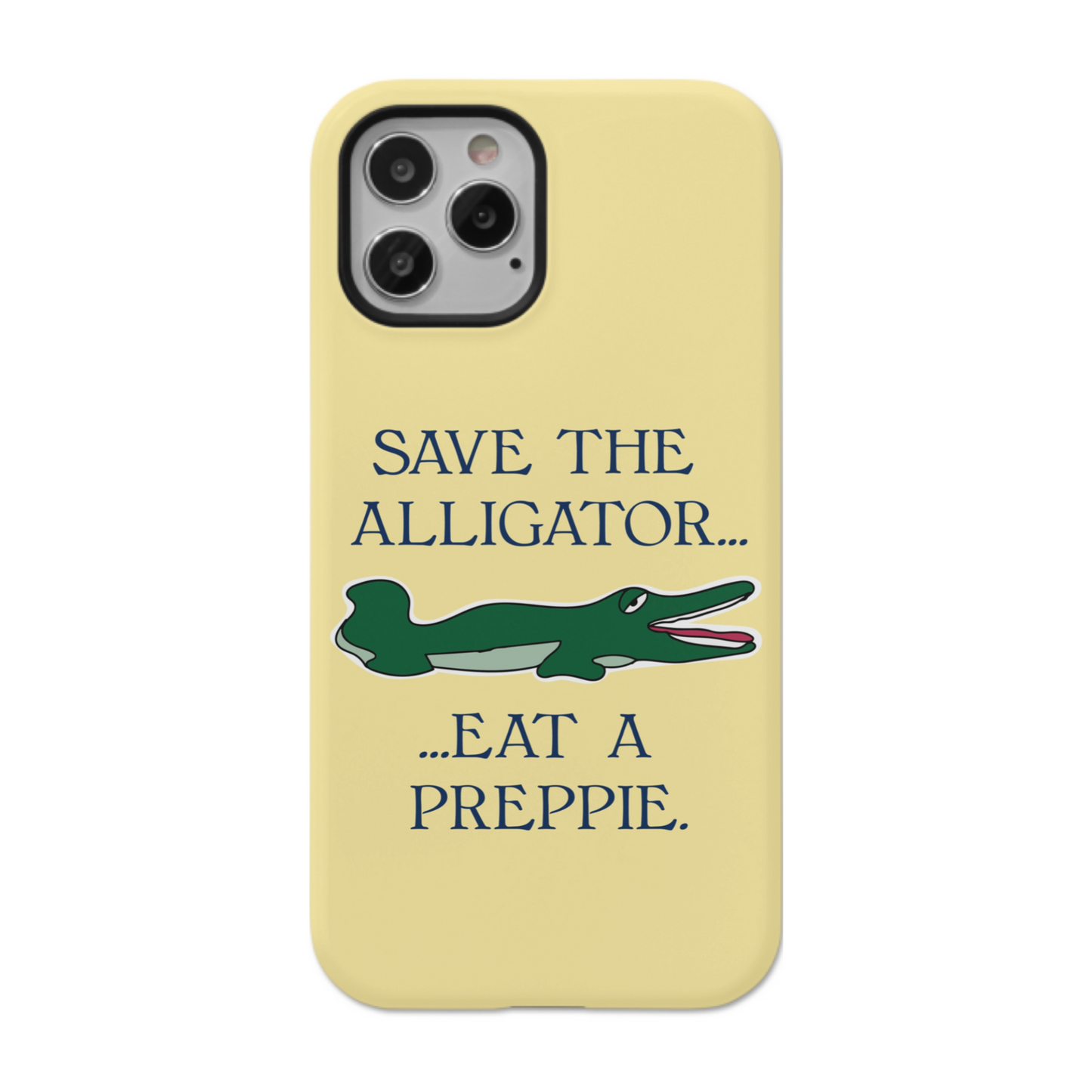 Save the Gator — Yellow Izod