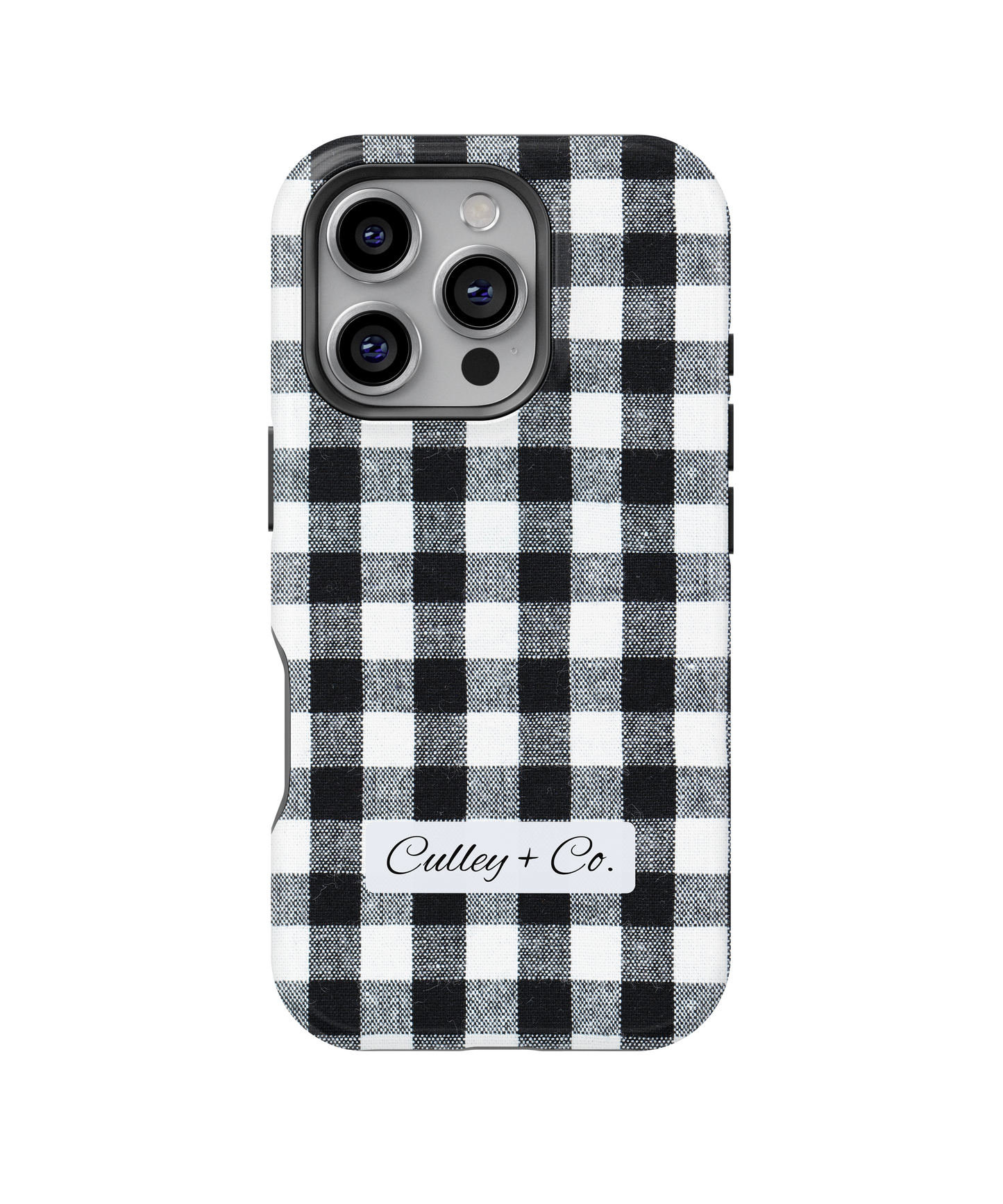 Gracie's Gingham (in black)