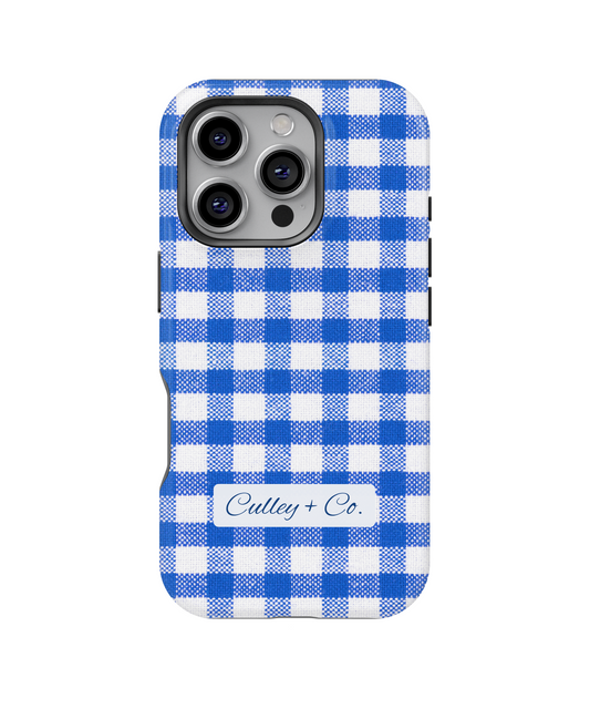 Gracie's Gingham (in blue)