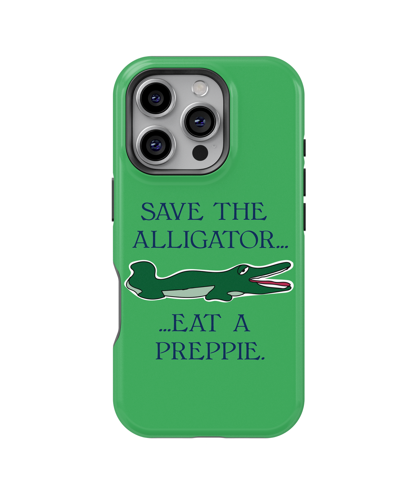 Save the Gator — Green Lacoste