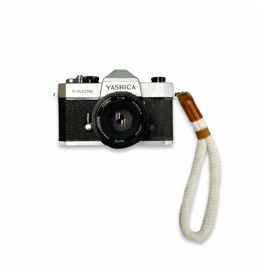 Brilliant White American Spirit Wrist Camera Strap - Culley + Co.